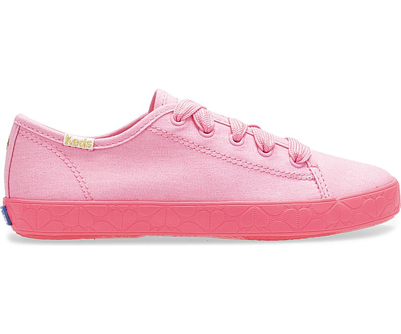 Keds Kid's X Kate Spade New York Kickstart Pink Casuals Shoes - KF2093487